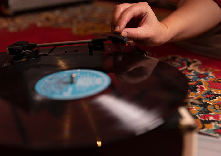 Vinyl menu-covers from decover